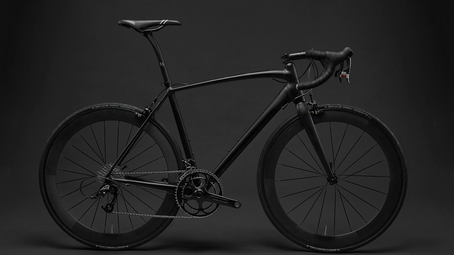 Schwarzes Rennvelo (Demo-Foto)